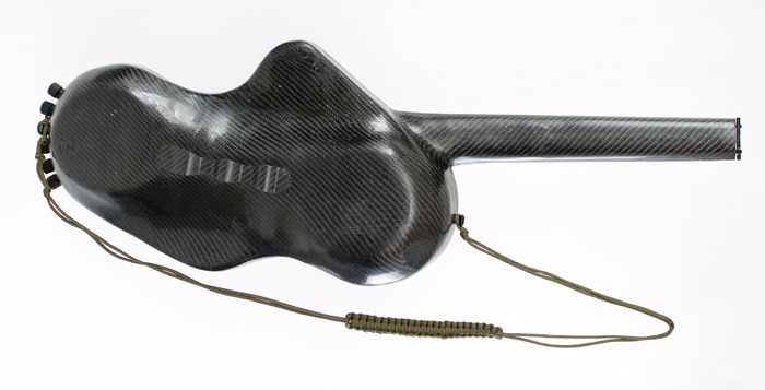 Alpaca Guitar with adjustable paracord strap