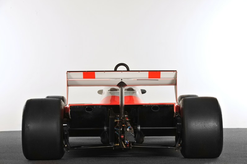 Rear view of the MP4/1