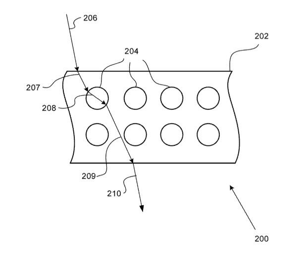 Simplified illustration of a prior art composite